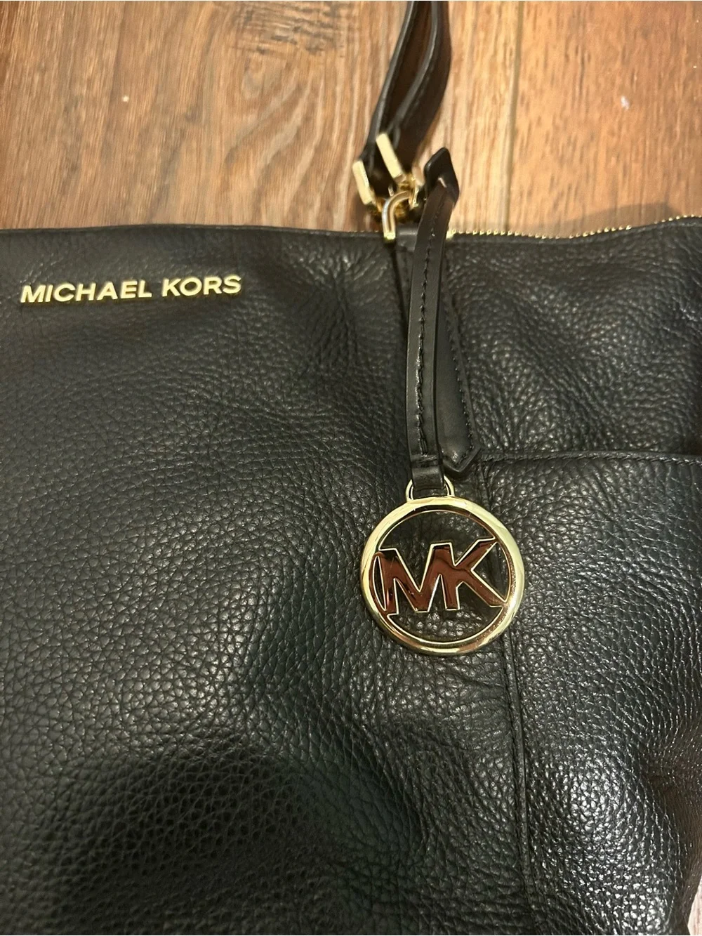 Michael Kors Authentic Pebble Leather Tote